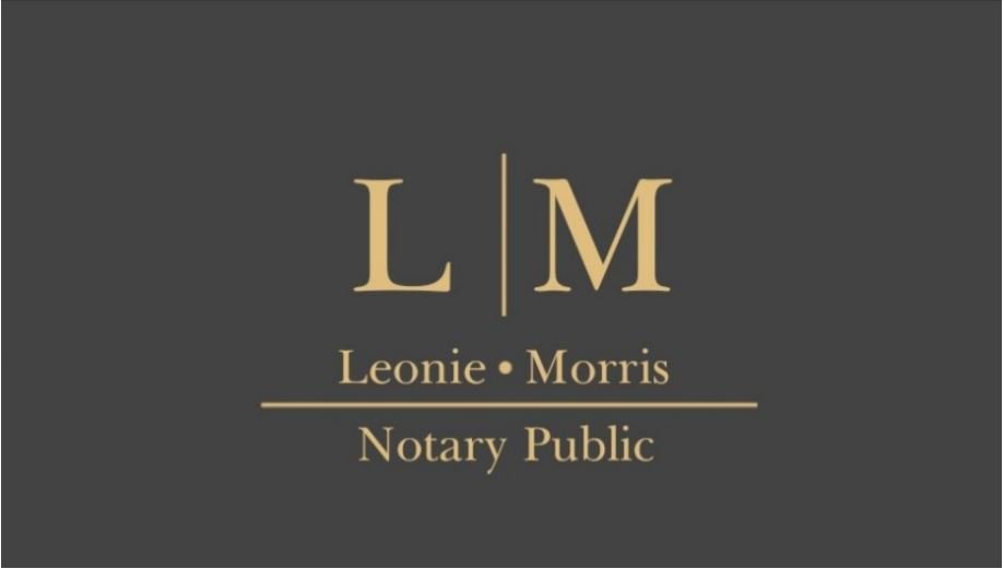 LEONIE MORRIS NOTARY PUBLIC Updated June 2024 Request a Quote