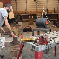 ArtsConnect - Blacksmithing demo