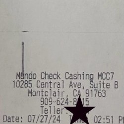 Mundo Check Cashing - Proof I was there & Im a real person!