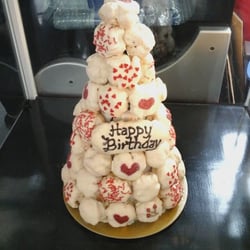 Happy Cream Puff - Birthday cake