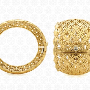 Daniel Gibbings - Gold Lattice Bracelet - Jewelry Near Me - Santa Barbara, California