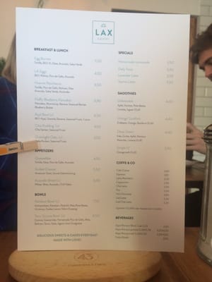 Menu photo 2 LAX Eatery Munich, BY