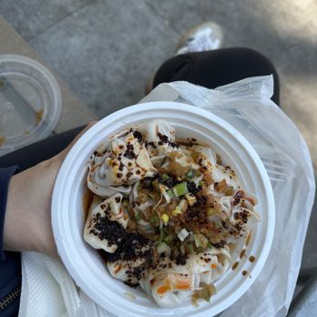 White Bear - chili wontons - Chinese Near Me - Flushing, New York
