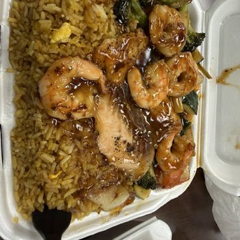 Osaka Japanese Express - Hibachi salmon and shrimp - Japanese Near Me - Jamestown, North Carolina Osaka Japanese Express - Hibachi salmon and shrimp - Japanese Near Me - Jamestown, North Carolina