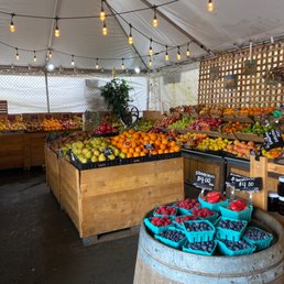 a variety of fruits and vegetables