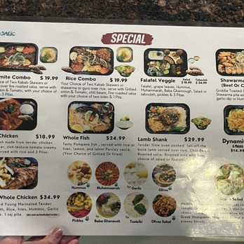Mosaeic - Menu - Mediterranean Near Me - Sacramento, California