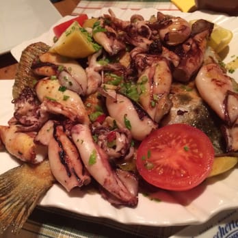 Pescheria Backi - Turbot and calamari - Seafood Near Me - Salzburg, 5
