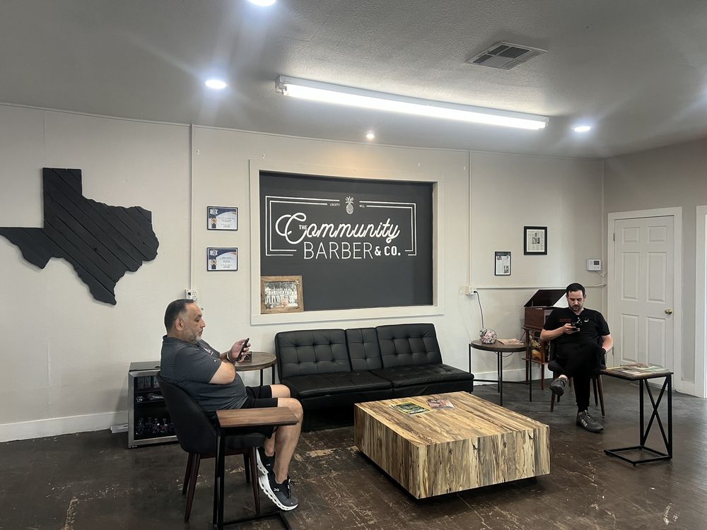 Community Barbershop Logo