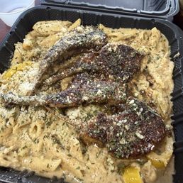 Honey Jerk Lamb Pasta Honey Jerk Lamb Pasta