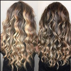 Before and after lowlights