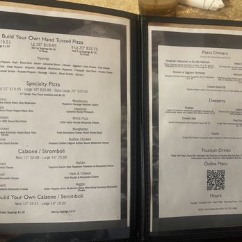Biaggio's Pizzeria - Menu - Pizza Near Me - Las Vegas, Nevada