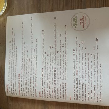 Bar Toti - Wine menu - Wine Bars Near Me - Austin, Texas