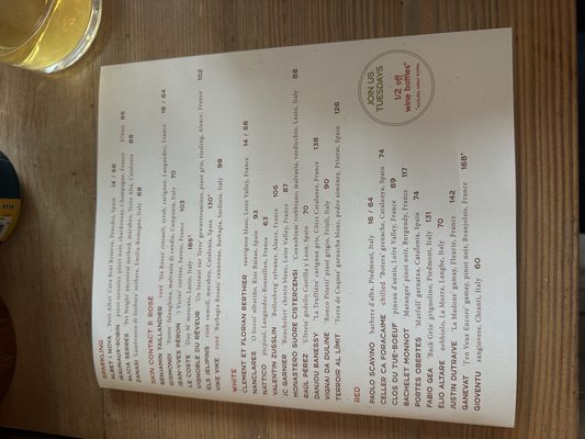 Menu photo 3 Bar Toti Austin, TX