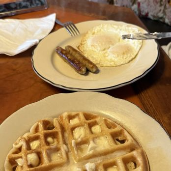 Aviator's - Waffle, sausage & egg - Breakfast & Brunch Near Me - Sacramento, California Aviator's - Waffle, sausage & egg - Breakfast & Brunch Near Me - Sacramento, California