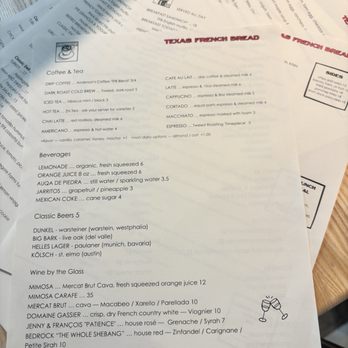 Texas French Bread - Menu - Bakeries Near Me - Austin, Texas Texas French Bread - Menu - Bakeries Near Me - Austin, Texas