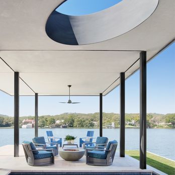 Britt Design Group - Private Residential Patio - Interior Design Near Me - Austin, Texas