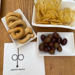 Quanto Basta - Typical fare in Lecce, presented impeccably.  The chips were handmade.