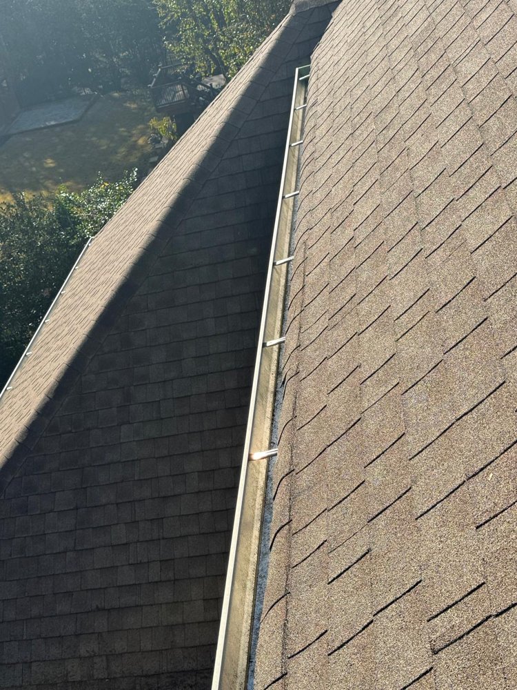 Slide of Arc Gutter Cleaning