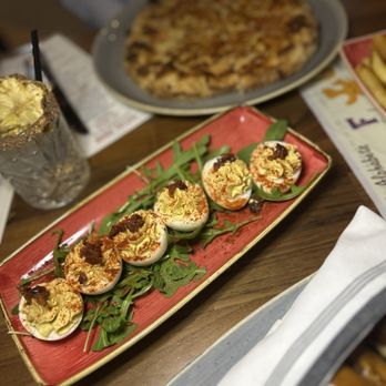 American Social - Deviled eggs - Cocktail Bars Near Me - Boca Raton, Florida