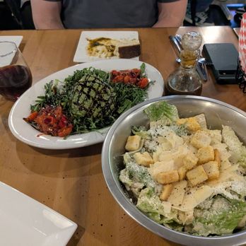 Sapori Italian Roots - Burrata and Caesar salad - Italian Near Me - Austin, Texas Sapori Italian Roots - Burrata and Caesar salad - Italian Near Me - Austin, Texas