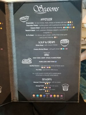 Menu photo 1 Seasons Cancún, ROO