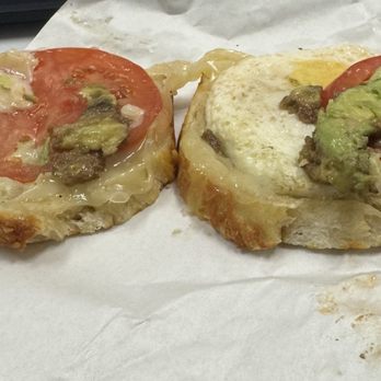 Great Harvest Bread - Breakfast sandwich, missing sausage and bacon. - Bakeries Near Me - Idaho Falls, Idaho Great Harvest Bread - Breakfast sandwich, missing sausage and bacon. - Bakeries Near Me - Idaho Falls, Idaho