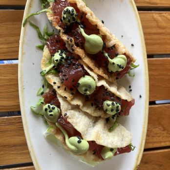 Monkeypod Kitchen - Fresh Ahi Tacos - Hawaiian Near Me - Kapolei, Hawaii