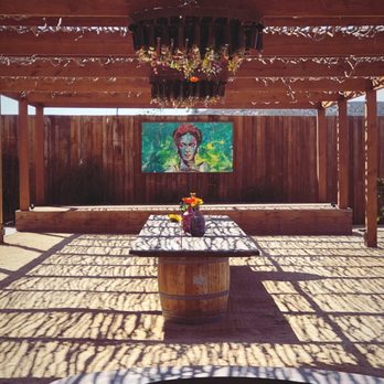 Casa Frida - Outside patio for Air bnb guests - Wine Tasting Room Near Me - Ensenada, BCN