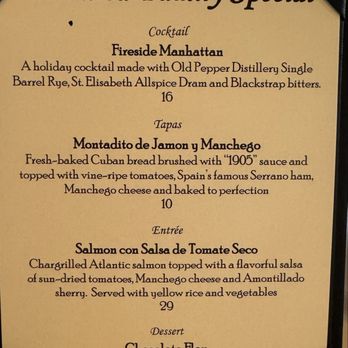 Columbia Restaurant - Specials - Spanish Near Me - Celebration, Florida