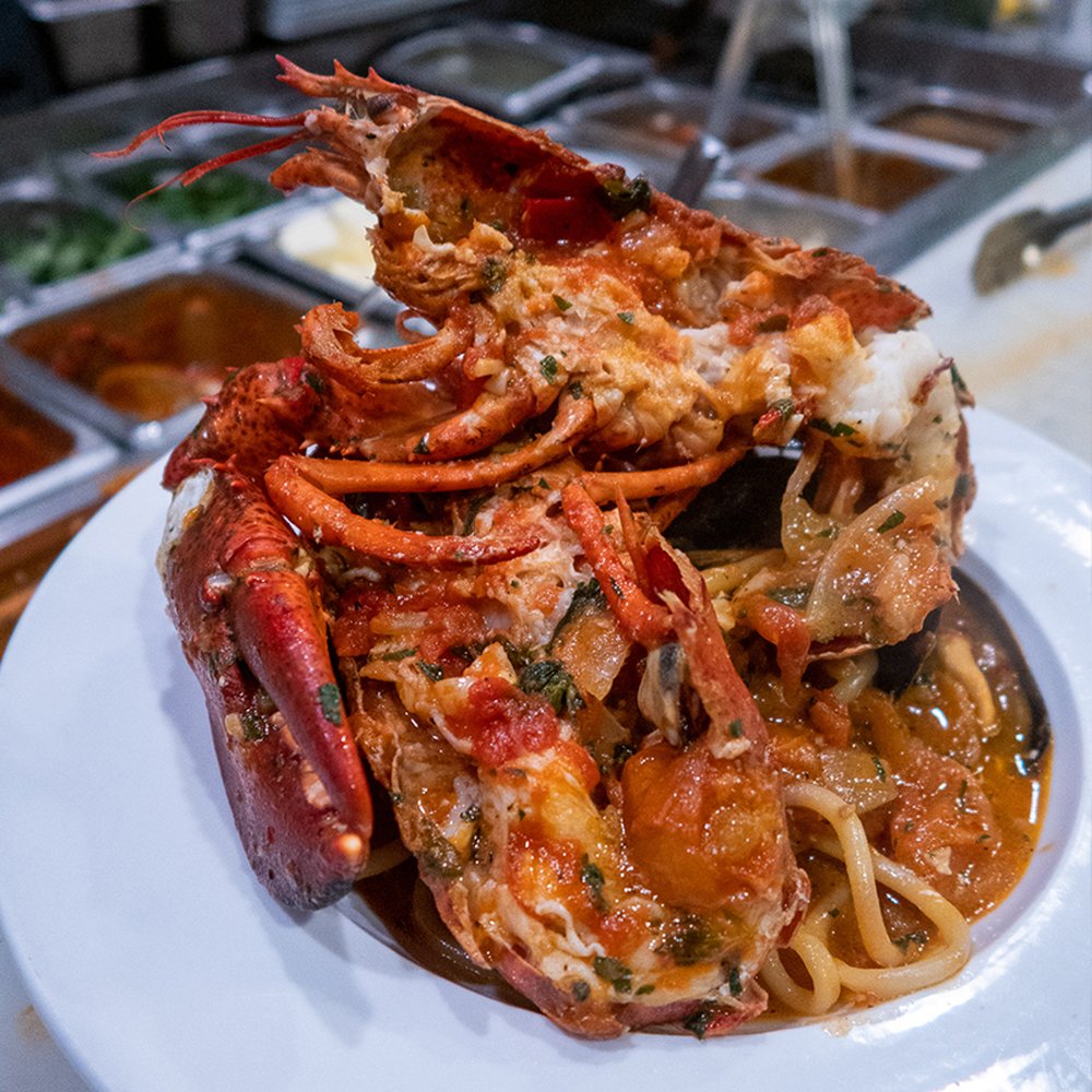 Monica's Trattoria - Amazing seafood pasta worthy of ordering two times in a row! - Italian Near Me - Boston, Massachusetts