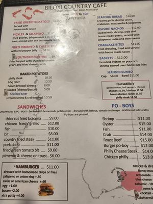 Menu photo 5 CJ's Coastal Grill Biloxi, MS