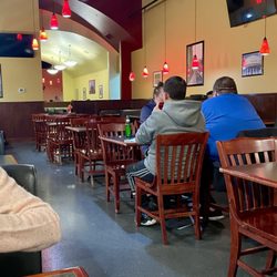 Monical's Pizza - View of dining area from our table