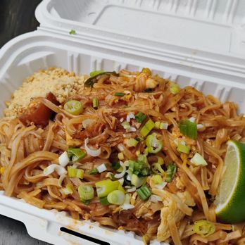 Thai Lotus - Chicken Pad Thai $15 - Food Trucks Near Me - Ottawa, Ontario Thai Lotus - Chicken Pad Thai $15 - Food Trucks Near Me - Ottawa, Ontario