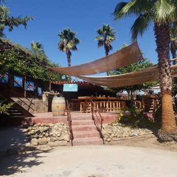 Conchas de Piedra - Outdoor kitchen and restaurant/patio. Very casual ambience. - Seafood Near Me - Villa de Juárez, BCN