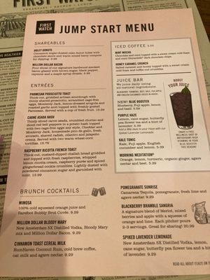 Menu photo 4 First Watch Chantilly, VA