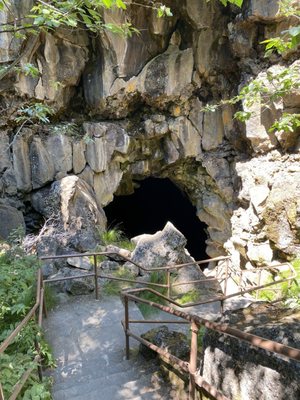 Lava River Cave by null