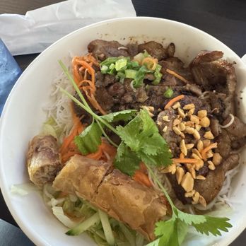 J’s Pho and Cafe - Grilled pork vermicelli bowl - Vietnamese Near Me - Walnut Creek, California