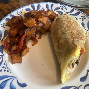 Mission Navy Yard - Breakfast burrito and potatoes(slight spice) - Bars Near Me - Washington, DC, District of Columbia Mission Navy Yard - Breakfast burrito and potatoes(slight spice) - Bars Near Me - Washington, DC, District of Columbia