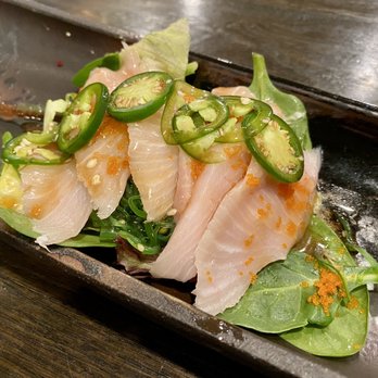 Yama Sushi Bar - Yellowtail with Jalapeno - Sushi Bars Near Me - Annapolis, Maryland Yama Sushi Bar - Yellowtail with Jalapeno - Sushi Bars Near Me - Annapolis, Maryland