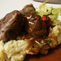 Gasthof Zum Schwan - Schweinebäckchen - soooo lecker