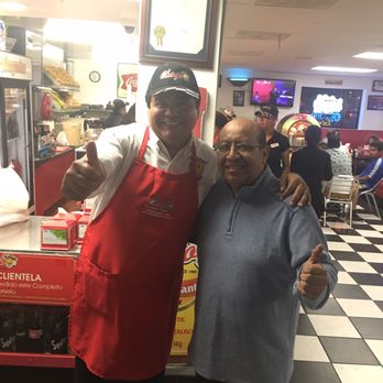 Chago Ahogadas - The owner a great friendly gentleman he is the one in red - Mexican Near Me - Montebello, California