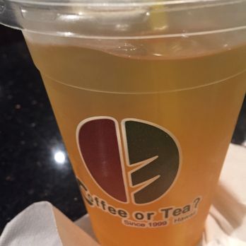 Coffee or Tea? - Lychee Green Tea - - Coffee & Tea Near Me - Honolulu, Hawaii