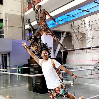 Michael Jordan Statue - A dream come true. He really wanted to come here 7/3/2017 - Public Art Near Me - Chicago, Illinois