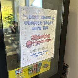Shimizu Orthodontics - Sweet treat