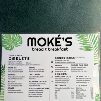 Moke's Bread & Breakfast - Breakfast & Brunch Near Me - Kailua, Hawaii Moke's Bread & Breakfast - Breakfast & Brunch Near Me - Kailua, Hawaii