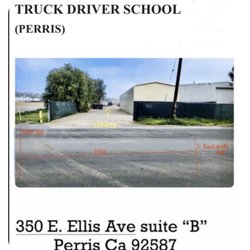 In motion trucking - Entrance to the lot