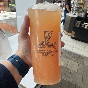 Wushiland Boba - Grapefruit green tea - Bubble Tea Near Me - San Jose, California Wushiland Boba - Grapefruit green tea - Bubble Tea Near Me - San Jose, California
