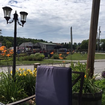 Suwan's Thai Cusine - a view of a street from a patio - Thai Near Me - Minden, Ontario Suwan's Thai Cusine - a view of a street from a patio - Thai Near Me - Minden, Ontario