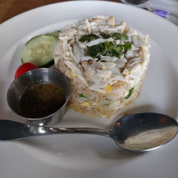 Eathai - Crab meat fried rice ($14) - Thai Near Me - Boca Raton, Florida