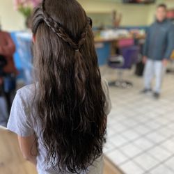 First time hair trim